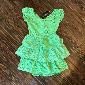 Flowers by Zoe Eyelet Cut Out Dress